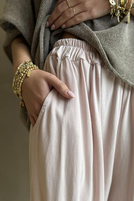 Jo Jo Quirky Classic Barrel Pant Rose